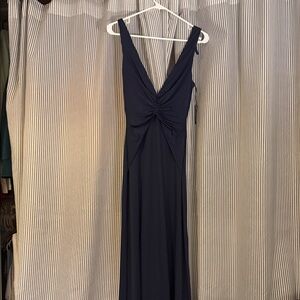 Princess Polly navy maxi dress